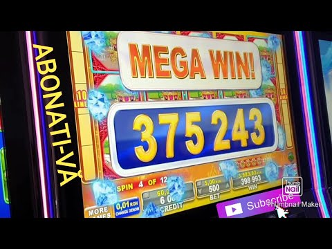 MEGA HUGE WIN BET 500 SLOT MACHINE VERSAILLES GOLD-PĂCĂNELE