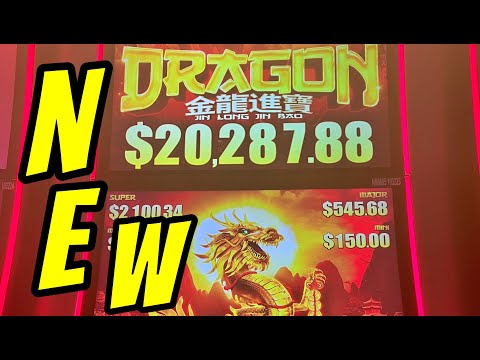 NEW SLOT! BIG WINS!!!! The biggest link slot ever! Dragon Jin Long Jin Bao