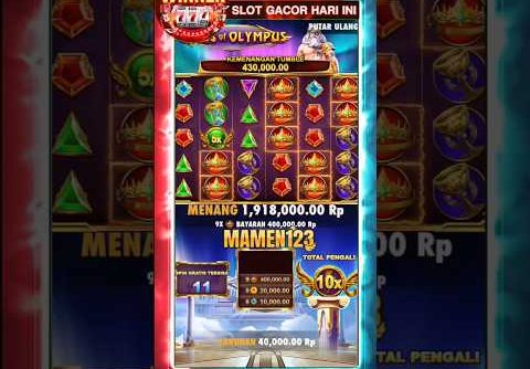 gates of olympus❗ bigwin 2X Jackpot mahkota buy spin 4jt #shorts #gatesofolympus #slotgacorhariini