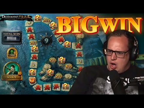 HUGE SETUP on Dead Man’s Trail Slot! 🏴‍☠️ (Big Win)