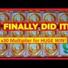 x30 Multiplier → HUGE WIN! 5 Dragons Ultra Slot – I FINALLY DID IT!