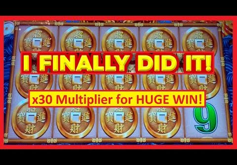 x30 Multiplier → HUGE WIN! 5 Dragons Ultra Slot – I FINALLY DID IT!