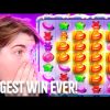 MY BIGGEST EVER WIN ON SUGAR RUSH IN ONE SPIN??? (MEGA WIN)