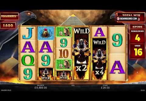 ANUBIS WILD MEGAWAYS (INSPIRED) ONLINE SLOT