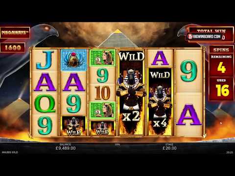 ANUBIS WILD MEGAWAYS (INSPIRED) ONLINE SLOT