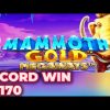 Mammoth Gold Megaways Slot Epic Win x3170