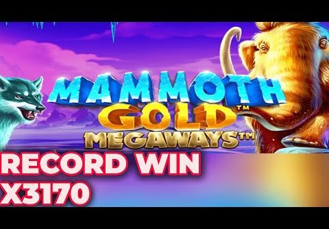 Mammoth Gold Megaways Slot Epic Win x3170