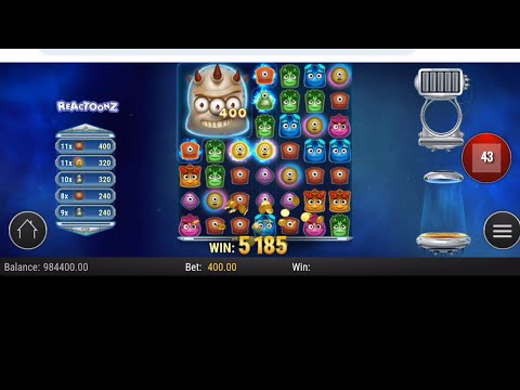 REACTOONZ SLOT MAX LAVEL SUPER BIG WIN 🏆