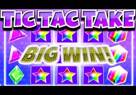 NEW TIC TAC TAKE SLOT MY FIRST BIG WIN EVER‼️