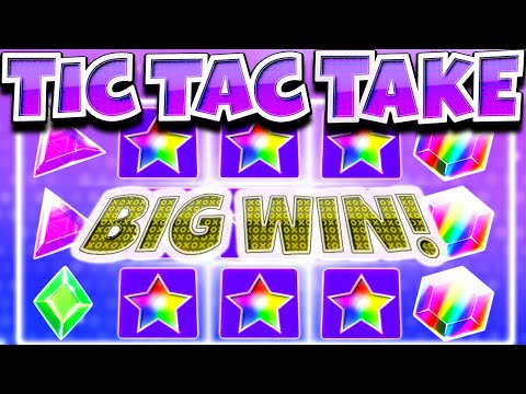 NEW TIC TAC TAKE SLOT MY FIRST BIG WIN EVER‼️