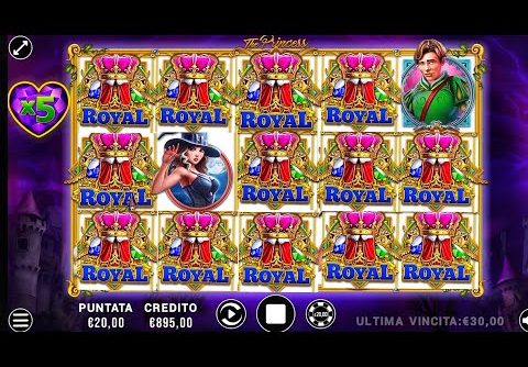 Slot BAR The Princess Online free spin RECORD WIN || Max Bet Macchinette Italia