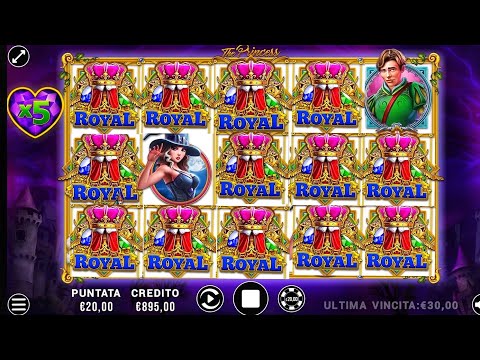 Slot BAR The Princess Online free spin RECORD WIN || Max Bet Macchinette Italia