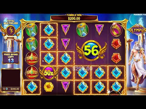 GATES OF OLYMPUS🔱 HIT 56X MULTIPLIER – BIG WIN CASINO – BONUS BUY SLOT ONLINE GAME