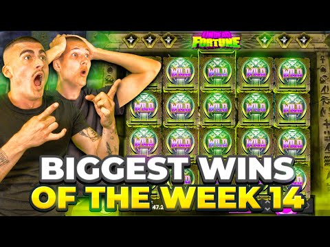 A WEEK OF RECORDS ON ONLINE SLOTS || Biggest Wins of The Week 14