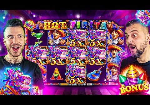 MAX WIN ON HOT FIESTA | BIG WIN ONLINE SLOTS