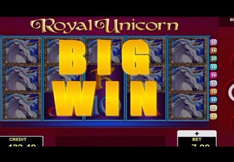 ROYAL UNICORN SLOT BIG WIN 😱 / محبي الكازينو من يفهمون روعة هذه البيغ وين