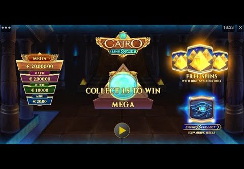 Cairo Link and Win slot by Gold Coin Studios – Gameplay