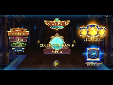 Cairo Link and Win slot by Gold Coin Studios – Gameplay