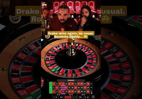 Drake and roulette again… #drake #roulette #drakeroulette #casino #gambling #bigwin #bigwins