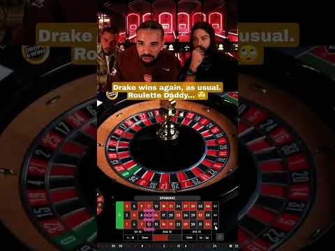 Drake and roulette again… #drake #roulette #drakeroulette #casino #gambling #bigwin #bigwins