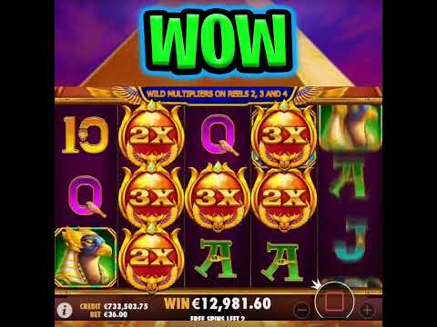 FORTUNE OF GIZA SLOT 🔥 MAX BET MEGA BIG WINS 😵 MASSIVE PROFIT‼️ #shorts