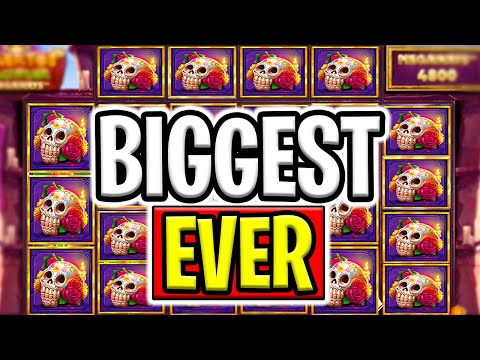 MY BIGGEST RECORD WIN EVER 😵 ON MUERTOS MULTIPLIER 🔥 OMG MUST SEE‼️