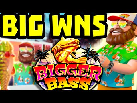 BIGGER BASS BONANZA 🐟 SLOT BONUS HUNT 🔥 PAYS BIG WINS ON ⚠️ €60 MAX BETS WOW‼️