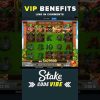 Leprechaun Goes Wild big win on Stake #shorts #slots #casino