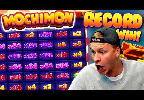 NEW RECORD WIN ON MOCHIMON SLOT!