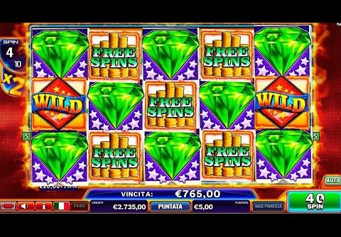 Slot BAR Diamond Online Free Spin + Free Spin + Free Spin || Record Wins Macchinette Italia