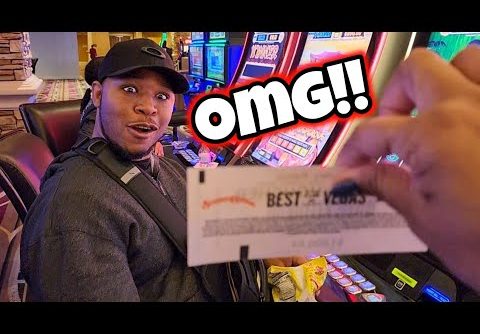 The Biggest Winning Ticket She Has Ever Showed Me!! 🎰🤯