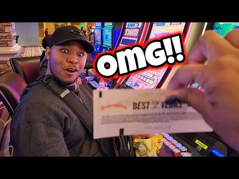 The Biggest Winning Ticket She Has Ever Showed Me!! 🎰🤯
