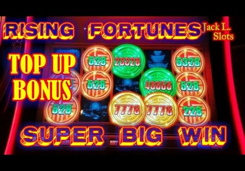 RISING FORTUNES SLOT MACHINE 🌟BONUSES🌟SUPER BIG WIN🌟HAPPY ENDING🤞👍🤞👍