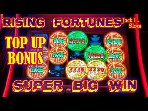 RISING FORTUNES SLOT MACHINE 🌟BONUSES🌟SUPER BIG WIN🌟HAPPY ENDING🤞👍🤞👍