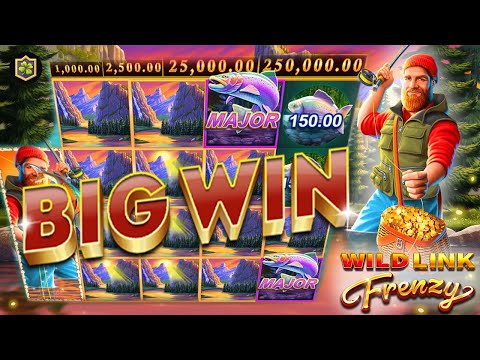 WOW!!! Slot EPIC Big WIN 🔥 Wild Link Frenzy 🔥 from SpinPlay Games – All Features