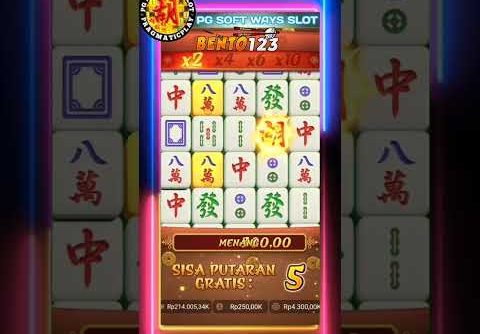 mahjong ways 1❗️free spin max bet bigwin 14jt #shorts #mahjongways1 #slotgacorpgsofthariini
