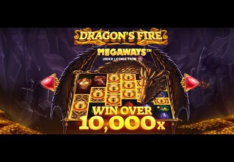 Dragon’s Fire Megaways – slot by Red Tiger. Big win in online casino (x504)