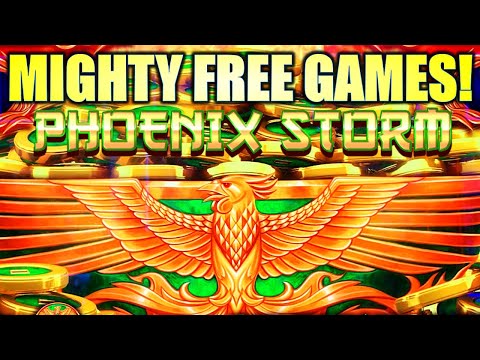 MIGHTY PHOENIX FREE GAMES! SUPER BIG WIN! PHOENIX STORM MIGHTY CASH ULTRA Slot Machine (Aristocrat)