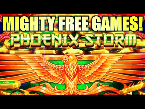 MIGHTY PHOENIX FREE GAMES! SUPER BIG WIN! PHOENIX STORM MIGHTY CASH ULTRA Slot Machine (Aristocrat)