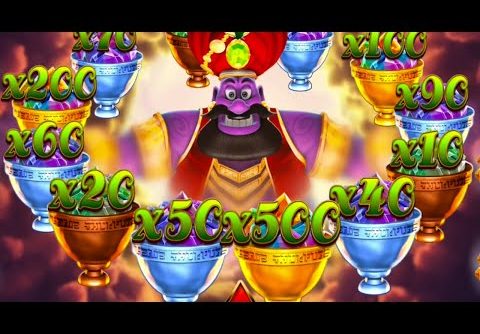 GENIE JACKPOTS SLOT 🤑 €200 MAX BET RARE BONUS OMG‼️