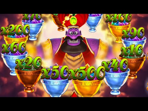 GENIE JACKPOTS SLOT 🤑 €200 MAX BET RARE BONUS OMG‼️