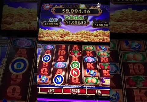 #Big Win on Fu Dai Lian Lian#Panda# Slot Machine#High Limit#SUPER FEATURE WON!!#