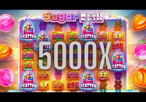 !!!OMG!!! MAX WIN SLOT SUGAR RUSH!! RECORD 5000X