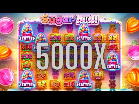 !!!OMG!!! MAX WIN SLOT SUGAR RUSH!! RECORD 5000X