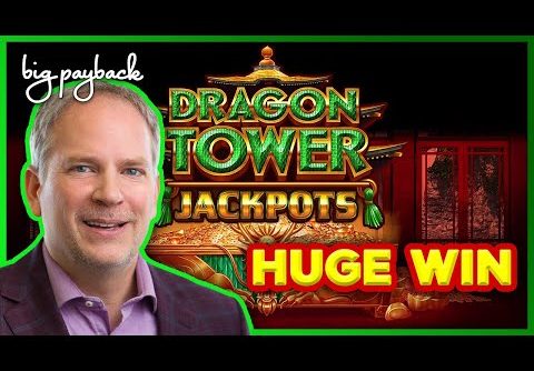 BONUS AFTER BONUS! Dragon Tower Jackpots Jade Fury Slot – HUGE WIN!