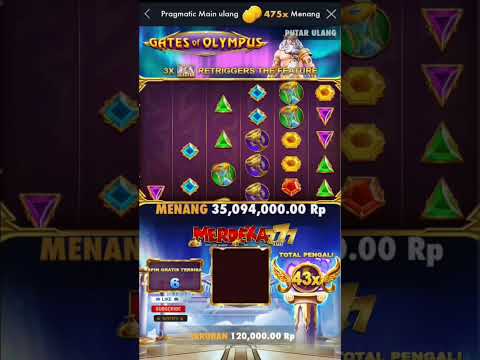 GILE BIG WIN 57JT !! | GATES OF OLYMPUS | SLOT GACOR HARI INI #shorts #viral #slotgacorhariini
