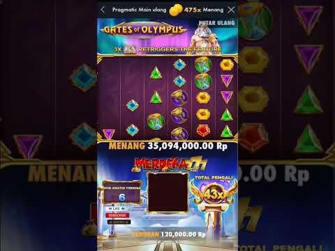 GILE BIG WIN 57JT !! | GATES OF OLYMPUS | SLOT GACOR HARI INI #shorts #viral #slotgacorhariini