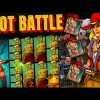 Super Slot Battle Sunday!! – Jamie’s Battle Choice! HUGE WINS!!