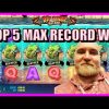 BIG BASS SPLASH SLOT / TOP 5 RECORD MAX WINS! STREAMING HIGHLIGHTS!