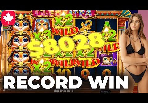 Cleocatra Slot Mega Win x802